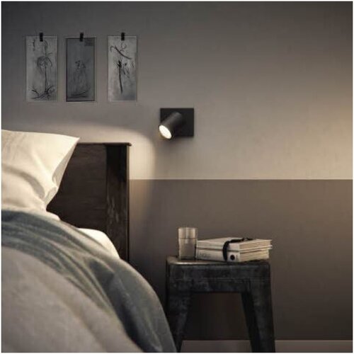 Philips Spot svetlo RUNNER 1xGU10/20W/230V crno Slike