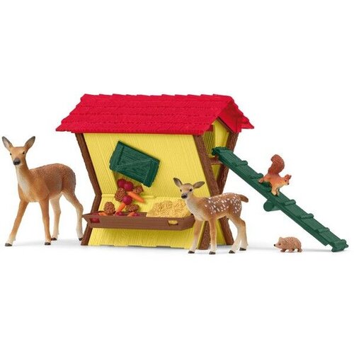 Schleich Igračka Hranilica za divlje životinje 42658 Slike
