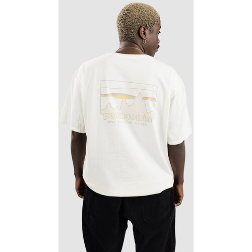 Patagonia 73 Skyline Organic T-shirt birch white Slike