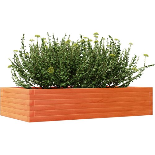  Vrtna sadilica vo&amp;scaron;tano smeđe boje 110x60x23 cm od borovine Slike