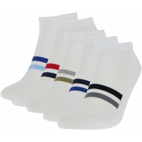Defacto Men's Cotton 5-Pack Short Socks