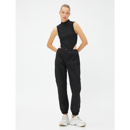 Koton Pants - Black Slike