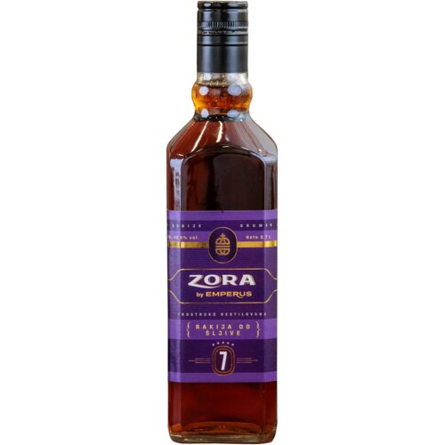  Rakija ZORA &scaron;ljiva 7 y.o. 0,7l Cene