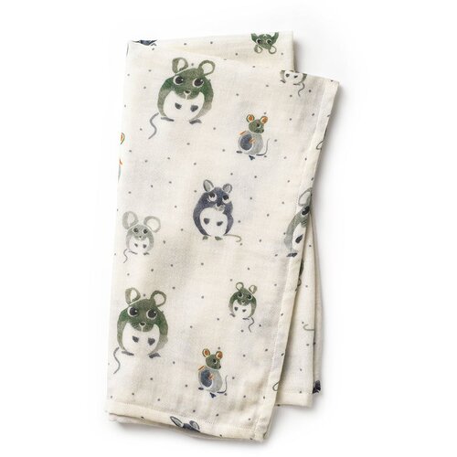 Elodie Details FOREST MOUSE BAMBOO MUSLIN PELENA Cene