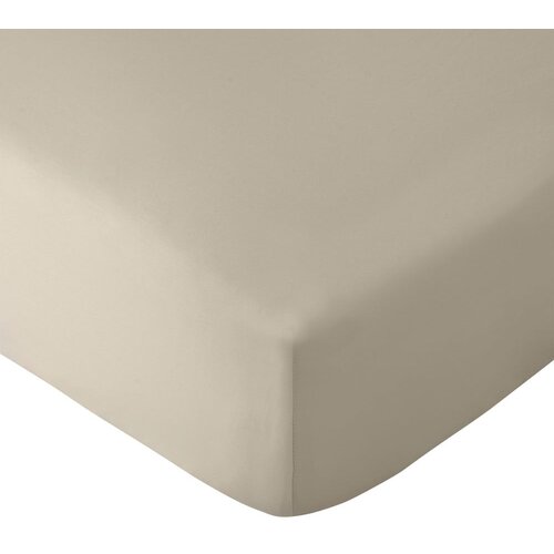 Catherine Lansfield Bež plahta s gumom 90x190 cm So Soft – Cijene