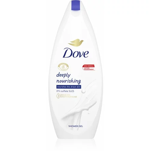Dove Deeply Nourishing hranjivi gel za tuširanje 250 ml za žene