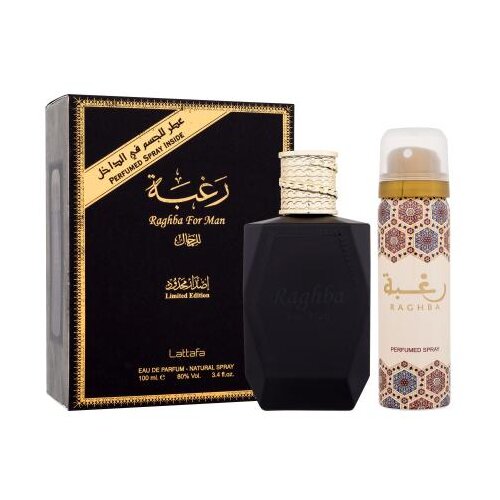 Lattafa Raghba Set parfumska voda 100 ml + deodorant 50 ml za mo&amp;scaron;ke Slike