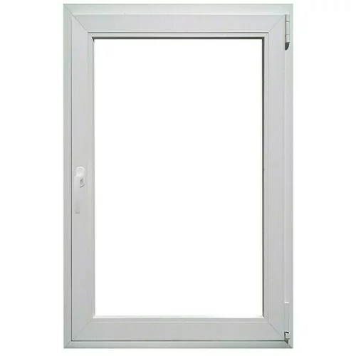 PVC prozor s kvakom (Š x V: 60 x 90 cm, DIN desno, Bijele boje)