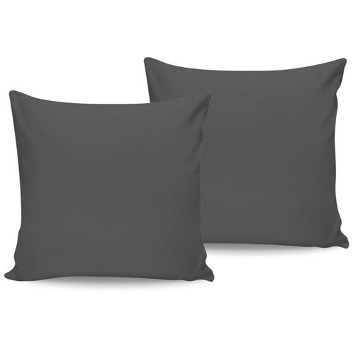  Anthracite Anthracite Pillowcase Set (2 Pieces) (DE) Cene
