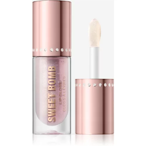 Makeup Revolution Y2K Baby Sweet Bomb Lip Gloss glos za ustnice 4.5 ml Odtenek vanilla ice white holo
