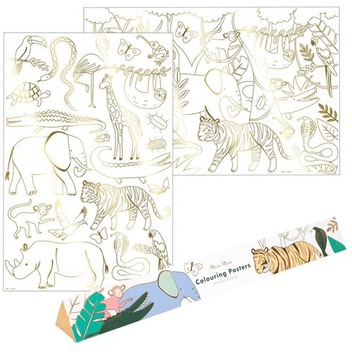 Meri Meri Pobarvanke Jungle – Cene