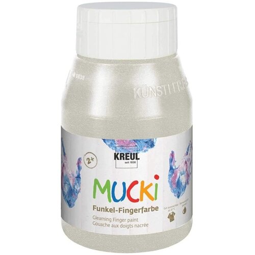 Artmie sjajne dečije boje za prste mucki 500 ml Slike