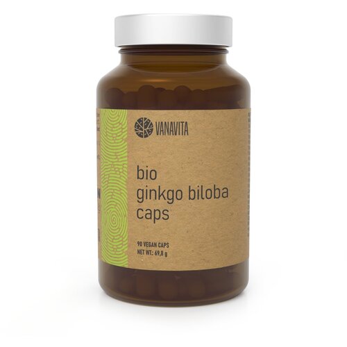VanaVita Bio Ginkgo biloba CAPS Slike