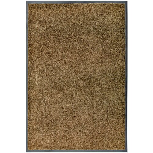 vidaXL Otirač perivi smeđi 60 x 90 cm Cijene