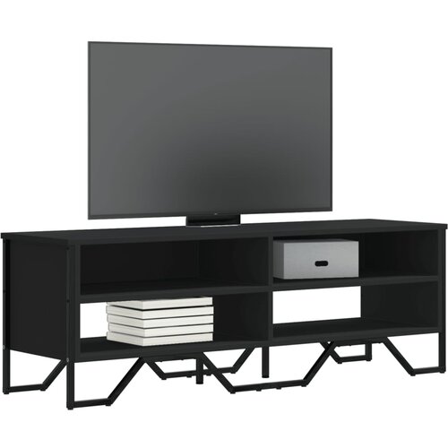  The Living Store TV omarica črna 122x34x41 cm inženirski les - TV Omarica, (21508278) Cene