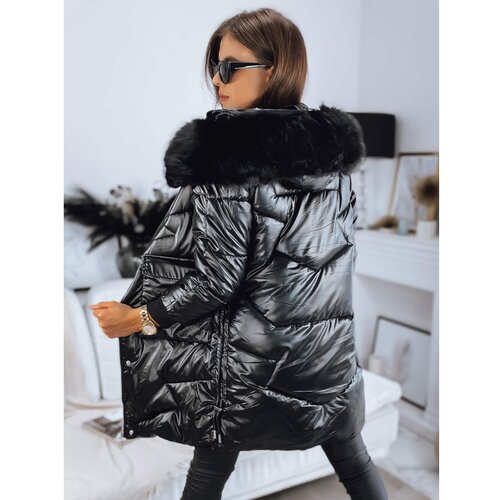 DStreet BALTIS quilted women&amp;#039;s jacket black TY3184 Slike