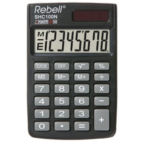 Rebell Kalkulator komercijalni SHC108 black Cene