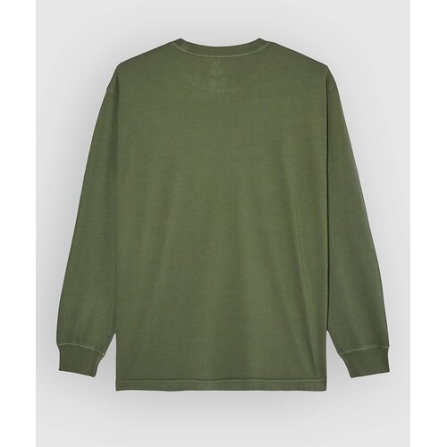 Element Lowcase Pigment Majica z dolgimi rokavi bronze green Slike