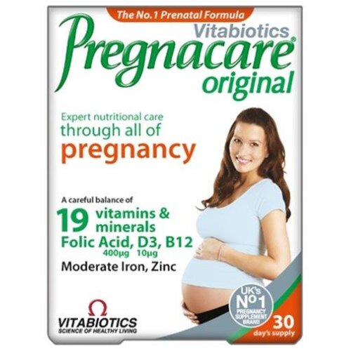 Vitabiotics Pregnacare Original, 30 tableta Slike