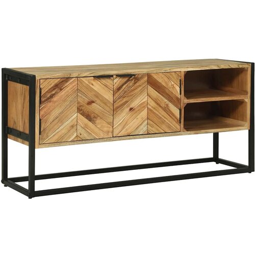 vidaXL TV kabinet 110x30x50 cm Masivno bagremovo drvo Cijene
