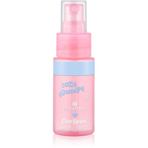 Essence Care Bears odi&amp;scaron;avljeno pr&amp;scaron;ilo za telo mini za ženske 01 Cozy Grumpy 35 ml Slike