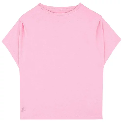 Scalpers Majica 'California' akvamarin / roza