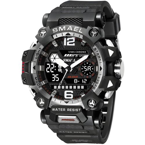SMAEL Sat GR-29430 - Crna / Srebrna Cene