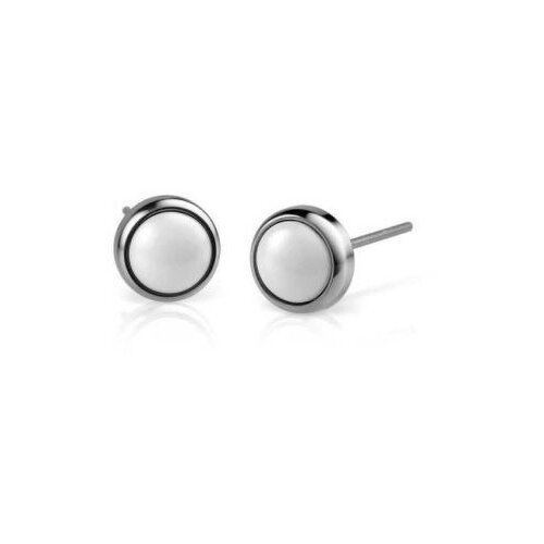 Bering minđuše Ceramic Link Polished Silver  701-15-05 Cene