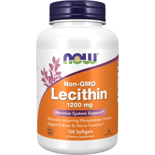 Now Foods Lecitin NOW, 1200 mg (100 kapsula) Cene