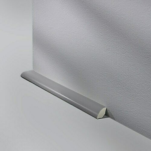 LOGOCLIC Polukružna kutna lajsna Sivi (2,5 m x 14 mm x 14 mm, Polukružna) Cijene