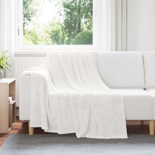  Odeja Bela 150 x 200 cm Flis, (5000288187) Cene