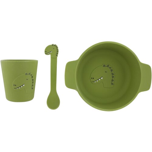Trixie set za jelo od silikona first meal mr. dino Cijene
