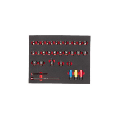 Milwaukee udarni nasadni ključevi set 1/2&amp;quot; 32 kom 4932493392 Slike