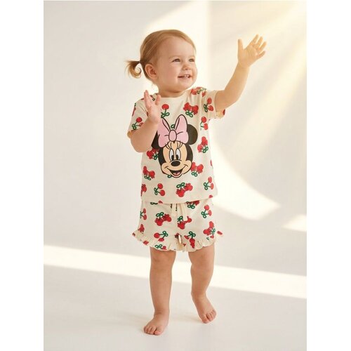 Sinsay Komplet majice kratkih rukava i kratkih hlača Minnie Mouse Cene