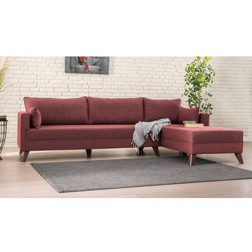 Ugaona garnitura Bella Corner Sofa Right 1 Claret Red Slike