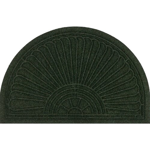 wash+dry PREDPRAŽNIK Halfmoon midnight green 55/85 cm potiskano zelena Cene