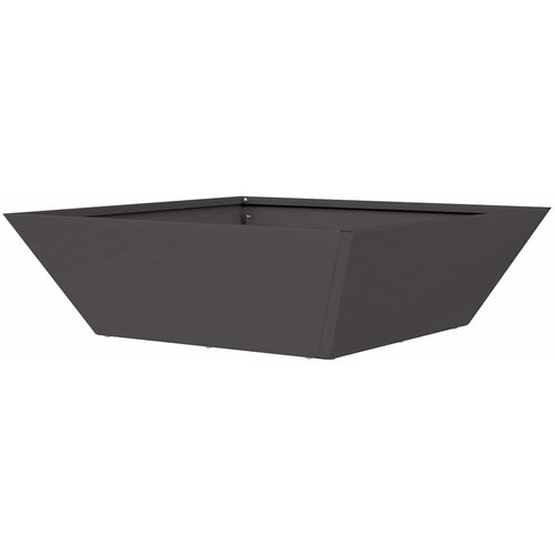  Vrtna saksija 5 pcs Crna 50 x 50 x 15 cm Čelična vrata Slike