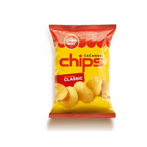 Chips Way čips classic čačanski slani 230G Slike