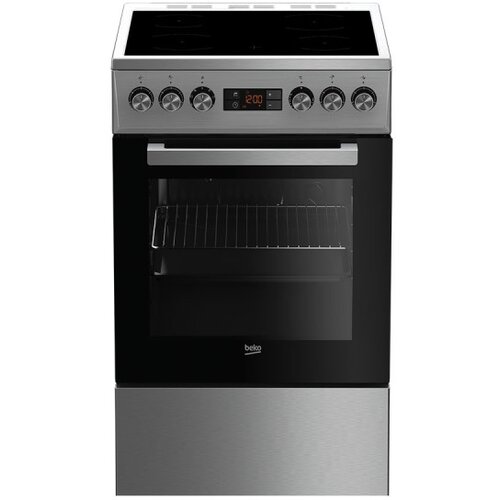 Beko FSM57300GX Samostojeći &amp;scaron;tednjak Električno Keramika Nehrđajući čelik Slike