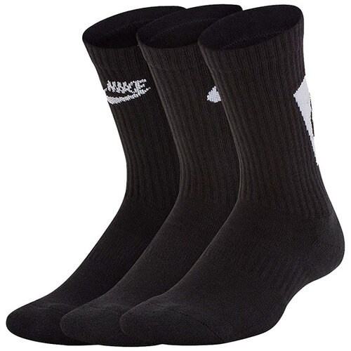 Nike čarape za devojčice Y NK EVERYDAY CUSH CREW 3PR - HBR SK0065-010 Slike