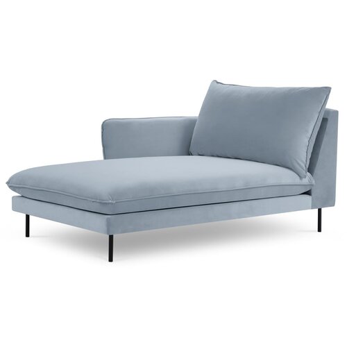 Cosmopolitan Design Svjetloplava bar&amp;scaron;unasta ležaljka (lijevi kut) Vienna - Slike