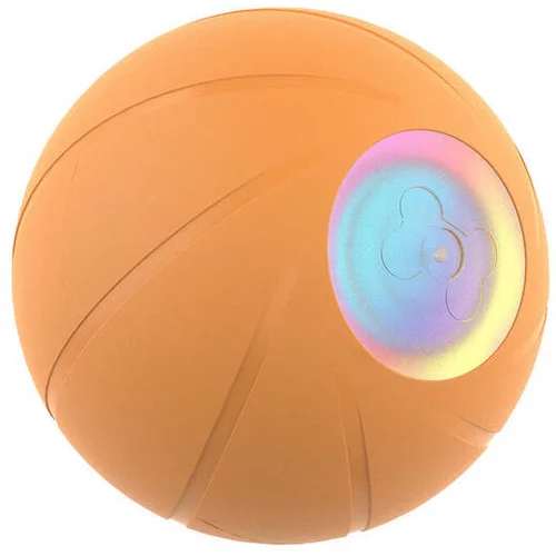 Cheerble Interaktivna žogica Wicked Ball za pse (oranžna).