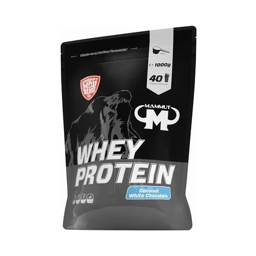 Mammut whey protein 1000 g - bijela čokolada - kokos