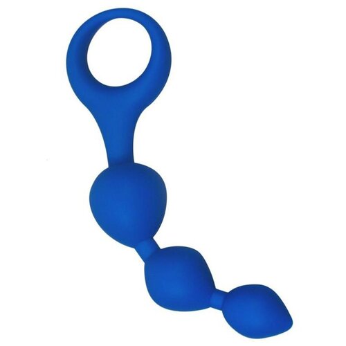 Alive - Blue Triball silikonske analne žogice 15 cm, (21652939) Slike