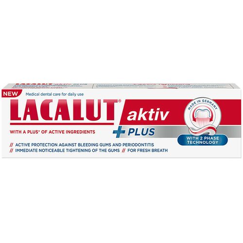 Lacalut aktiv plus pasta za zube, 75 ml Cene