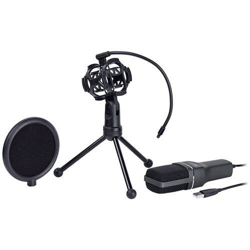Tracer Stoni studijski mikrofon sa tripodom-stalkom USB Screamer Slike