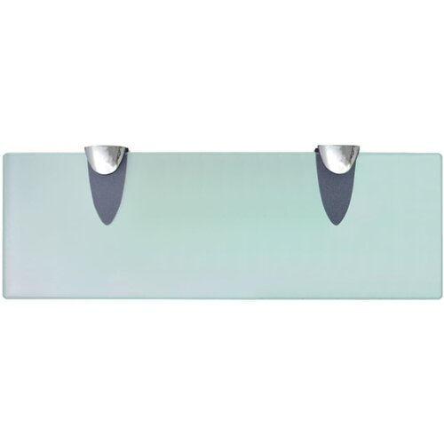  Zidne police 2 kom staklene 30 x 10 cm 8 mm Slike