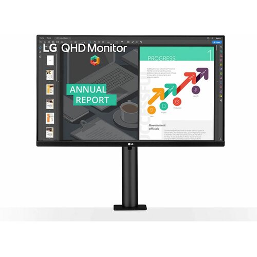 Lg 27QN880-B Ergo IPS monitor Slike