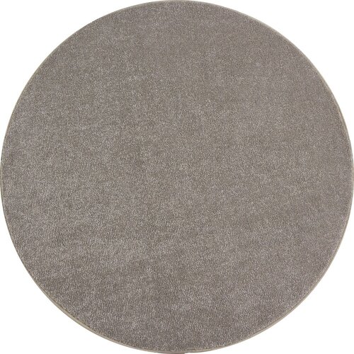 Ayyildiz Carpets Svjetlo smeđi okrugao tepih &amp;oslash; 160 cm Ata &amp;ndash; Slike