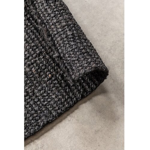 Hanse Home Crni juteni tepih 80x150 cm Boucl&amp;eacute; &amp;ndash; Slike